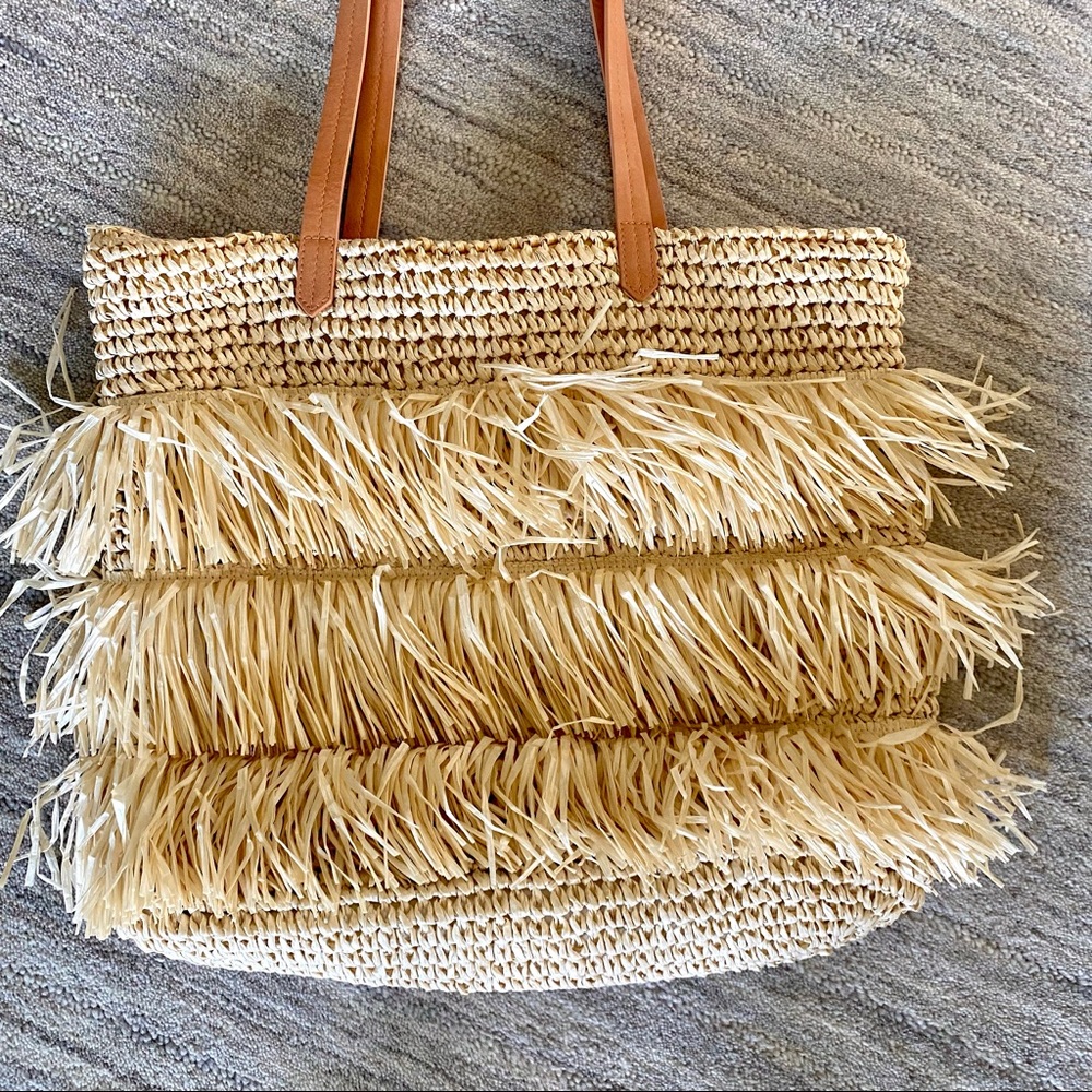 UNIVERSAL THREADS • Straw Tote - Picture 7 of 15